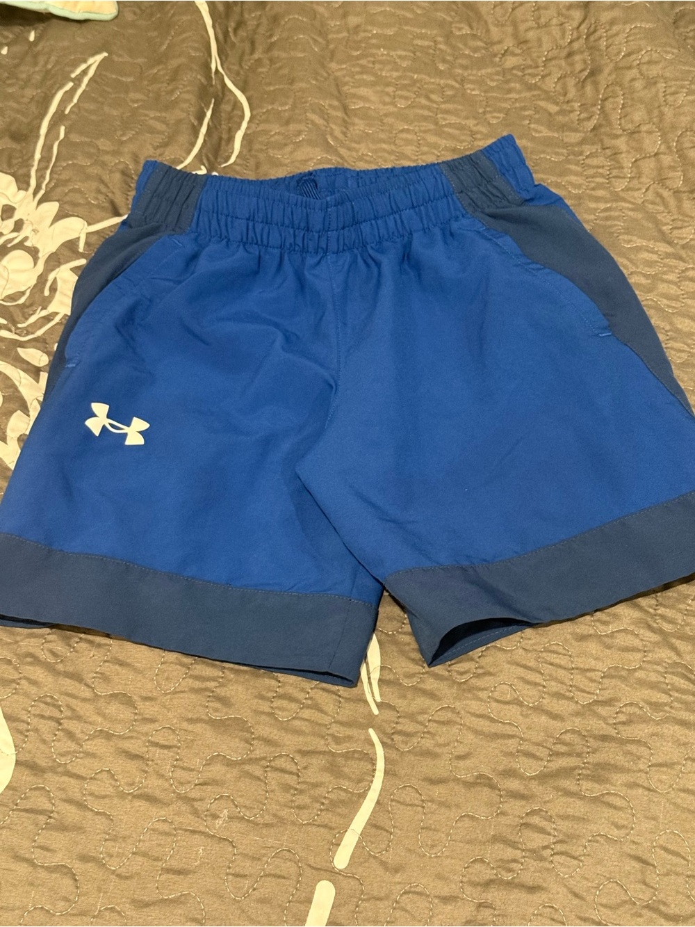 Under Armour Royal Blue Youth Athletic Shorts